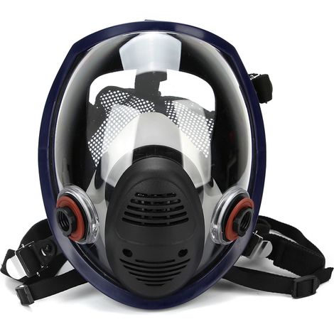 Respirateur intégral 8100 anti-poussière, produits chimiques, gaz et pesticides - masque de protection industrielle avec filtre bloc (1/5)