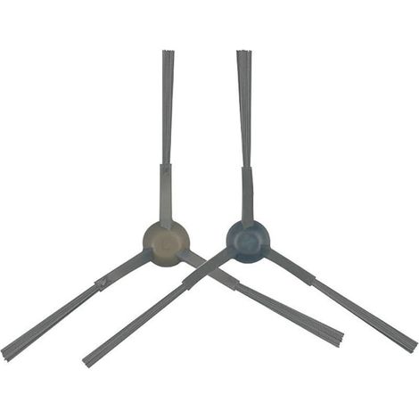 Lot de 2 brosses latérales de rechange pour robot aspirateur compatible avec balayeuse Eureka E10S (1/3)