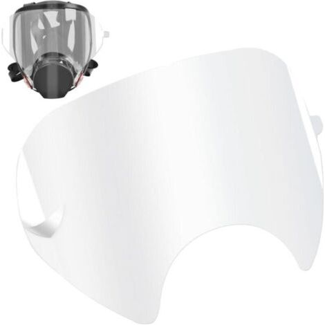 Lot de 10 Cache Objectifs Détachables pour Masques 3M 6000, 6800, 6900 Protection Complète et Facile à Installer. (1/5)