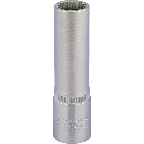 Draper 14mm Bi-Hex Deep Socket for 1/2" Drive – Metric Square Drive (11934) (1/5)