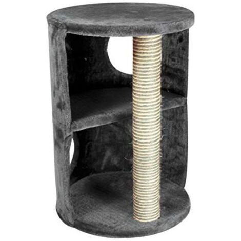Tiragraffi modello Torre con nicchia doppia per gatti 45 x 42 x 58 cm (1/2)