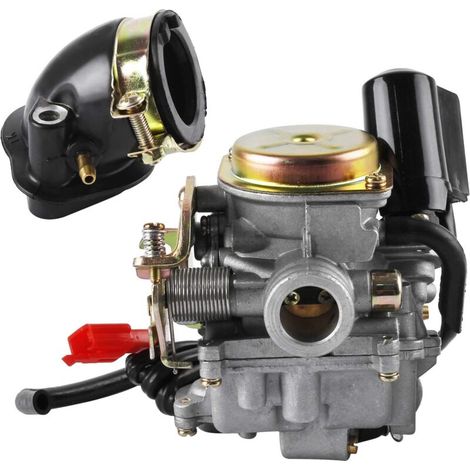 Il carburatore da 50cc è adatto ai modelli Boss, Qingqi QM50QT 4G, Honshu, Jinlun, Baotian Gy6 50cc / Gy6 60cc. (1/5)
