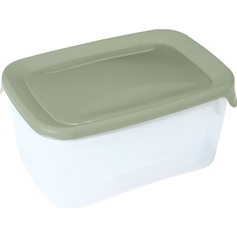 CURVER POJEMNIK NA ŻYWNOŚĆ FRESH&GO 0,5L+1L+2L KWADRATOWY BEŻ