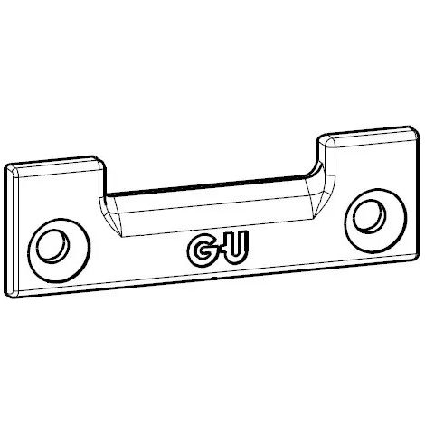 PENE DE FICHE INTERMEDIAIRE INVIS. 9-47352-10-0-1 FEUILLURE 18X8