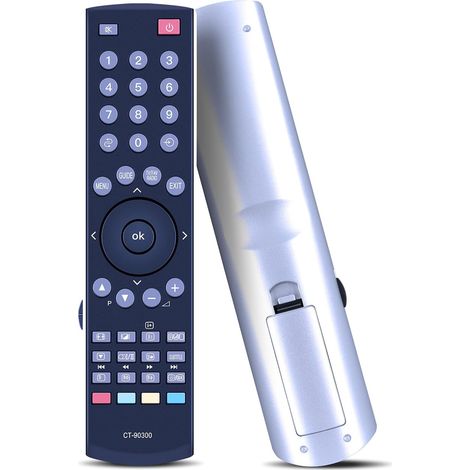 Télécommande de Rechange CT-90300 pour Toshiba REGZA LCD TV 19AV505D 26AV505 26AV505D 32AV503D 32AV505 32AV505D 32AV515D 32AV555D 32AV563D 37AV504D 37AV50505D pour télécommande Toshiba (1/5)
