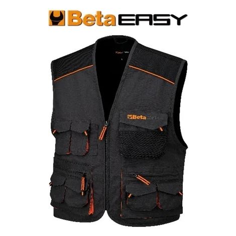 Gilet jardinage fortlan Easy Canvas gris taille XS