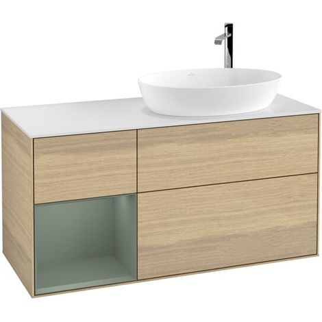 Villeroy & Boch F921GMPC Meuble sous-lavabo Finion F92 (1/2)