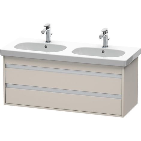 KETHO mobile lavabo 455x1150x480mm tortora