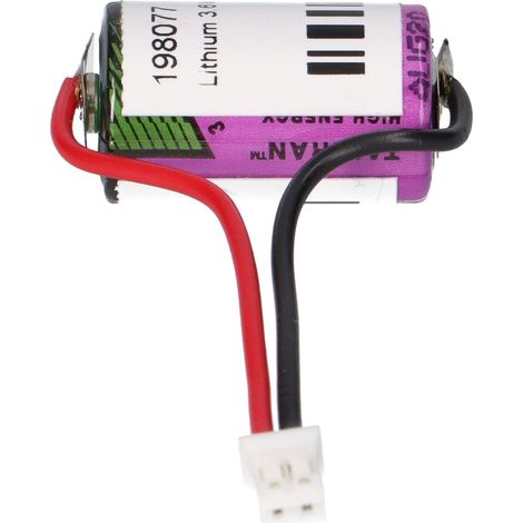 Testo Datenlogger Lithium Batterie mit Kabel und Stecker - 175-T3 Serie - 1/2AA 3,6V 950mAh (1/5)