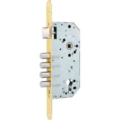 Serrure Mortaise Laitonnée Micel Sécurité Encastrée Et Finition Laiton Durable - Micel