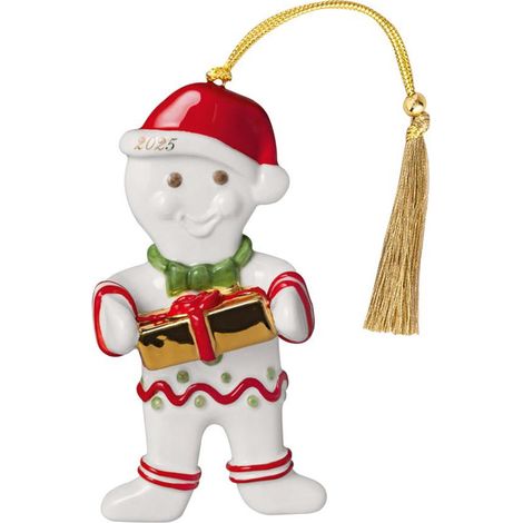 Adorno navideño clásico para árbol de Navidad con forma de hombre, de Villeroy & Boch. (1/4)