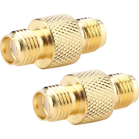 Adaptateur coaxial SMA femelle à femelle, commutateur RF 2 voies, coupleur pour radio, lot de 2 pièces (1/5)
