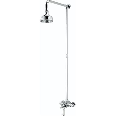 Bristan Regency Dual Exposed Mixer Shower with Shower Kit and Fixed Head (1/2)
