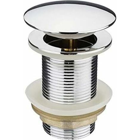 Bonde de lavabo pop-up 62mm – Filetage G1 1/4 – Installation facile avec joints inclus – Système de drainage par pression (1/5)