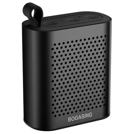 (Noir) Mini enceinte Bluetooth sans fil, enceinte portable d'extérieur, volume puissant, compatible carte TF (1/5)
