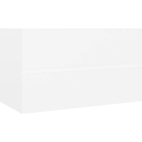 Maison Exclusive - Waschbeckenunterschrank Weiß 80x38,5x45 cm Hol