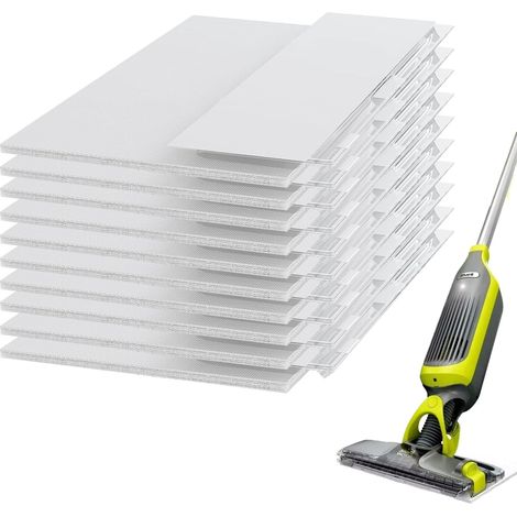 Confezione da 10 panni di ricambio monouso per aspirapolvere Shark VACMOP VM252 VM200 VM190 VM250 VM251 VM200C VM252C QM250 VC205 (1/5)