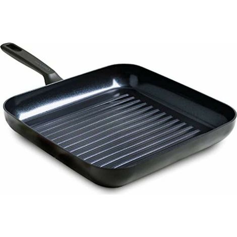 Plancha Grill Menaje Aluminio Sartén parrilla 28cm GREENPAN CC001 (1/3)
