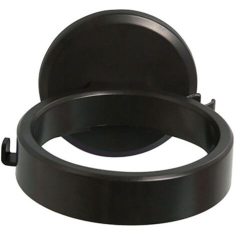 Pair Support pour sèche-cheveux de salle de bain(noir) (1/5)