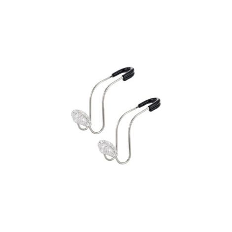 Adecuado para ganchos para coche Lntyq (paquete de 2), ganchos multifuncionales universales de acero inoxidable para asientos de coche, portaequipajes para asientos traseros y ganchos para bolsos.