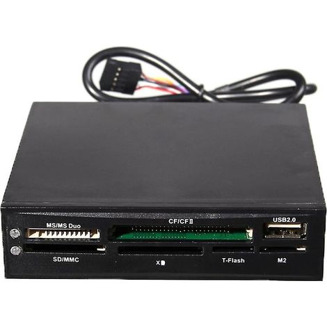 Lecteur de cartes USB 3,5 pouces interne MS CF MD