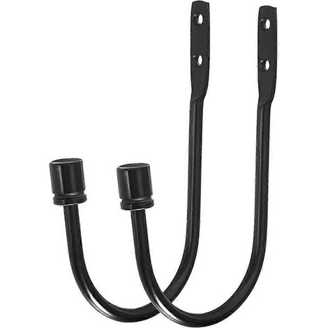 Crochets muraux pour embrasses de rideaux, supports décoratifs en métal pour rideaux de fenêtre (1/5)