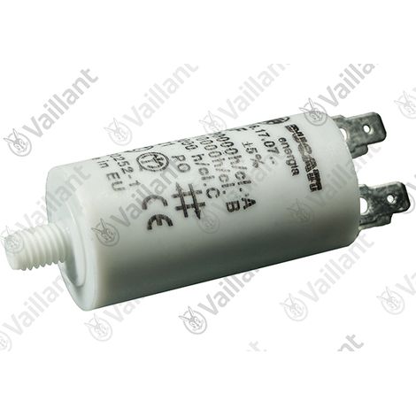 VAILLANT Condensateur 4uF VWL B 200+270/5, BM 200+270/5 u.w. Vaillant-Nr. , 0020185058