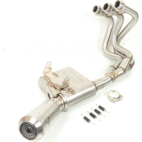 komplette auspuffanlage mk2 edelstahl ixrace für motorrad yamaha (1/5)