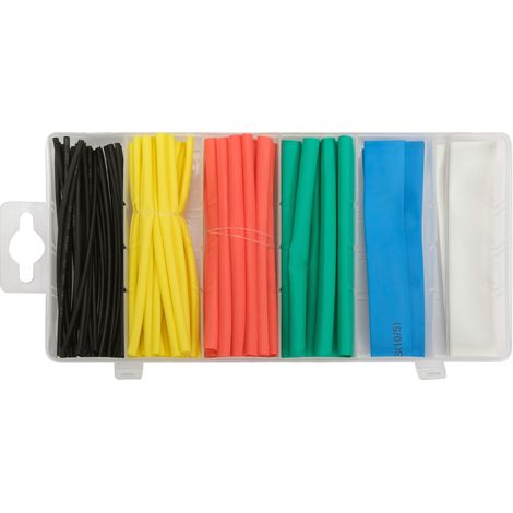 Set di tubi termorestringenti, 100 pezzi, 1,5, 2,5, 4, 6, 10, 13 mm