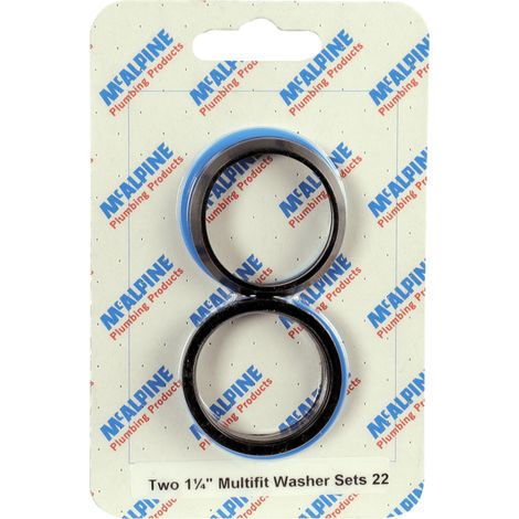 McAlpine CARD-22 Two 1¼" Multifit Washer Sets - PWM1 x 2 + RWM1 x 2