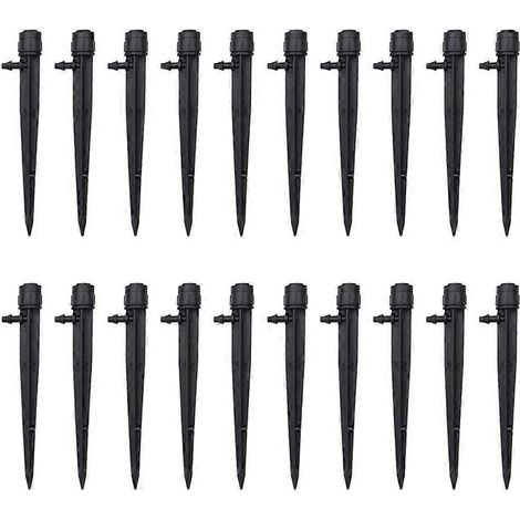 Jardin arrosage arroseur 360 degrés jardin eau système d irrigation pour 4 7mm 1 4Inch tuyau B (1/5)
