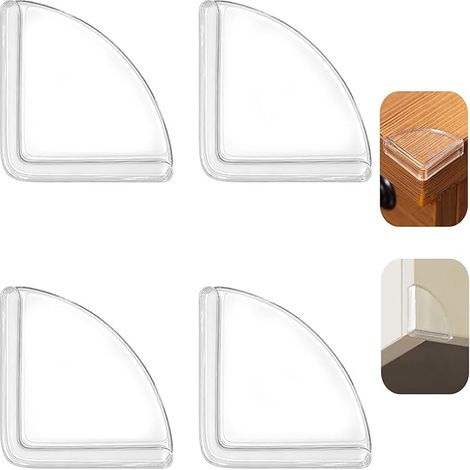 Ensemble de 4 pièces, protège-coins de table, protège-coins pour meubles pointus. (1/5)