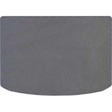 Alfombrilla de maletero de EVA con diseño de panal para Volvo V40 II Hatchback (2012-2019) - Gris (1/5)