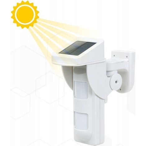 Sensor de movimiento PIR para alarma solar GSM 433 (1/2)