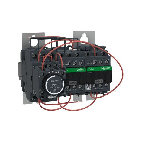 TeSys LC3D - Démarreur étoile triangle sur platine - bobine 230Vca