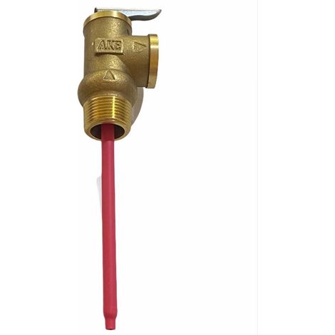 VALVOLA DI SICUREZZA PER PANNELLO SOLARE TERMICO ACQUA CALDA (1/4)
