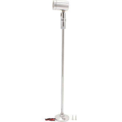 LED rotatif 12 V CC 1 W en alliage d aluminium pour vitrine