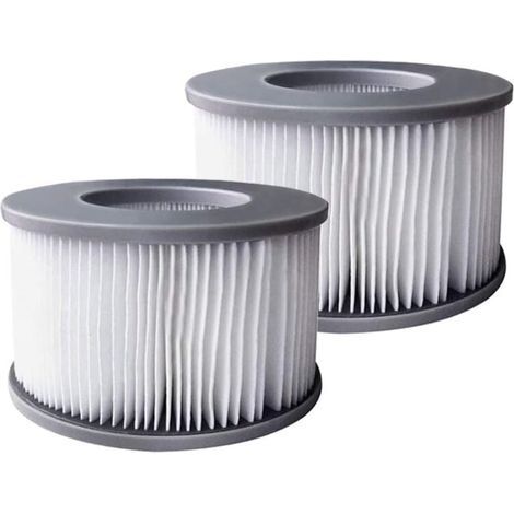 4 Pièces Filtres À Remous Pour Spas Gonflables Pompe Cartouche Version Améliorée Compatible Tous Modèles (1/4)