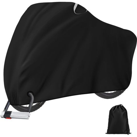 Wasserdichte Fahrradabdeckung 200x110x90cm für 2 Fahrräder mit Tasche (1/5)