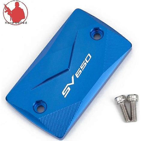 Für Suzuki SV650, SV 650 S, SV650S (1999–2017, 2018, 2019, 2020): Bremsflüssigkeitsbehälterdeckel aus Aluminium – Blau (1/5)
