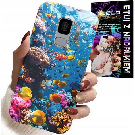Custodia per Samsung Galaxy S9 - barriera corallina, pesci colorati, mondo sottomarino dei pesci (1/5)