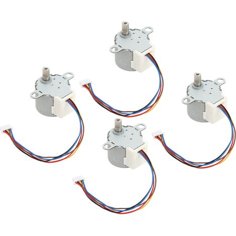 10 Stück Schrittmotor-Hochdrehmoment-Kupferspule DC 5V Zubehörteil für Möbelventilator (1/5)