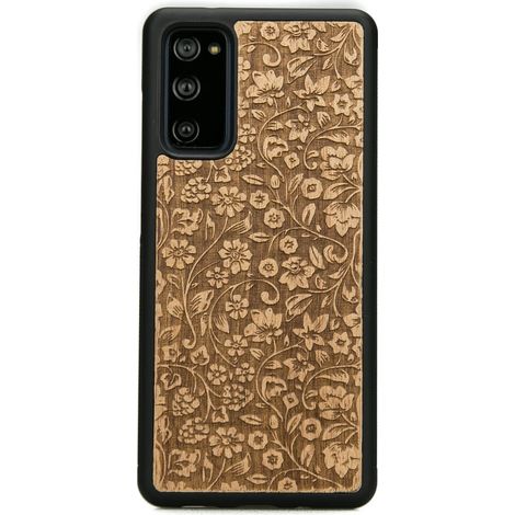 Coque en bois pour Samsung Galaxy S20 FE WILD FLOWERS ANIEGRE (1/3)