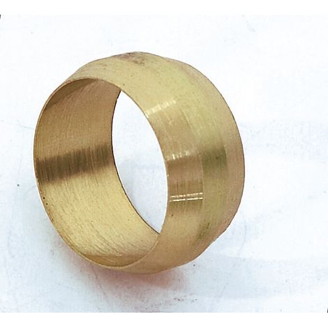 Satz mit 4 bikonischen Klemmringen aus Messing D.16 für Kupferrohr QUICK PLOMBERIE