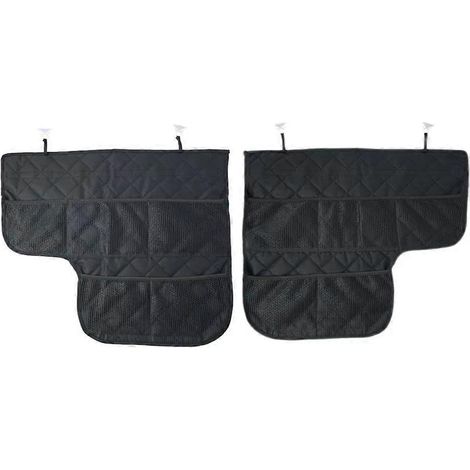 Lot de 2 protections de portières de voiture pour chiens et animaux de compagnie - Imperméables, anti-rayures et antidérapantes (1/5)