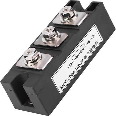 MDC 200A 1600V Brückengleichrichtermodul Wechselrichterdioden-Brückengleichrichtermodul (1/5)