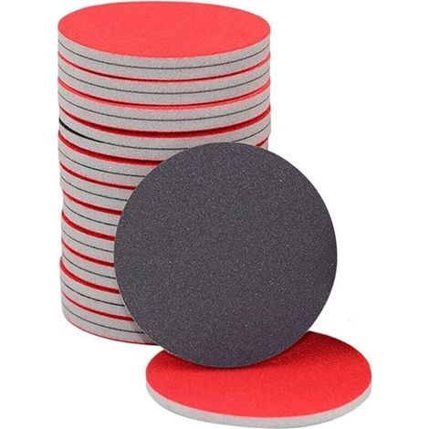 Set mit 12 Schaumstoff-Schleifpads zum Reinigen und Polieren von Bowlingbahnen (12 Stück, Körnung 1000) (1/4)
