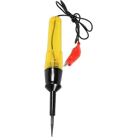 Testeur de courant 12V Testeur de tension de voiture 6V Testeur de tension de 12V 24V DC pour voiture camion lampe d'essai stylo de sonde pour outils de diagnostic (1/5)