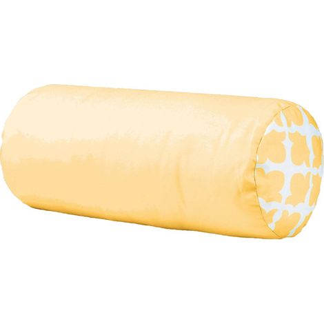 Gardenista - Cojín de jardín, cojines decorativos para muebles, cojines de patio para interior y exterior resistentes al agua de 46 x 20 cm, cojines de yoga ligeros estampados - Mostaza (1/5)