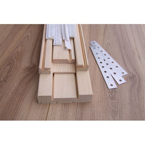 Kit scorrevole per muratura da mm100 per cartongesso 2100x1050 1 anta + accessori